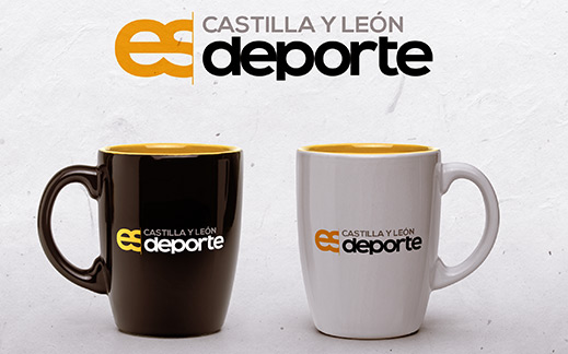 Castilla y Leon es deporte logotipo